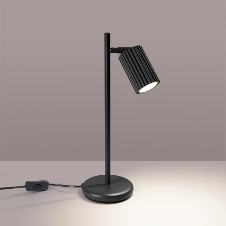 Lampa biurkowa KARBON czarna SL.1586 - Sollux