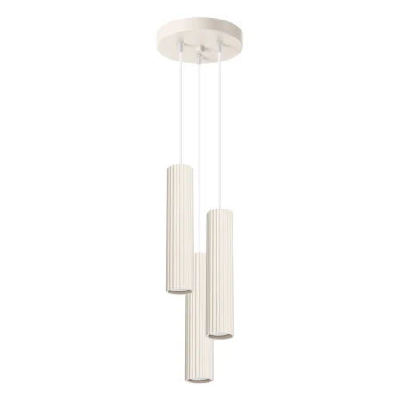 Lampa wisząca KARBON 3P Beżowy SL.1595 - Sollux