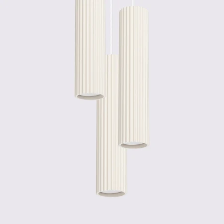 Lampa wisząca KARBON 3P Beżowy SL.1595 - Sollux