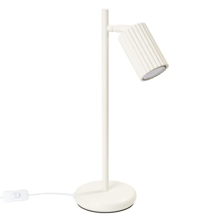 Lampa biurkowa KARBON beżowa SL.1605 - Sollux