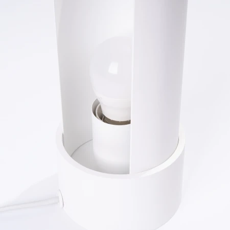 Lampa biurkowa FLASH biała SL.1675 - Sollux