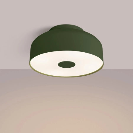 Plafon OMIQ zielony oliwkowy SL.1680 - Sollux