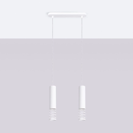 Lampa wisząca LAMI 2 biały SL.1687 - Sollux