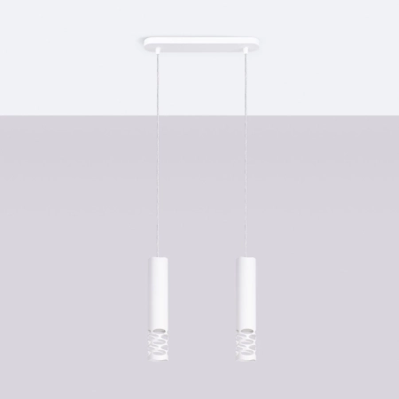 Lampa wisząca LIRO 2 biały SL.1692 - Sollux