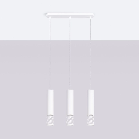 Lampa wisząca LIRO 3L biały SL.1693 - Sollux