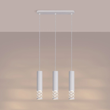 Lampa wisząca LIRO 3L biały SL.1693 - Sollux
