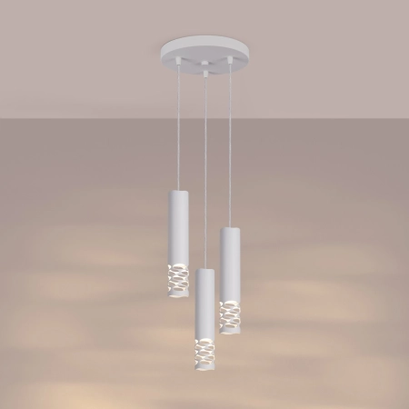 Lampa wisząca LIRO 3P biały SL.1694 - Sollux