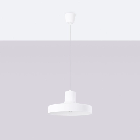 Lampa wisząca BILO biała SL.1702 - Sollux