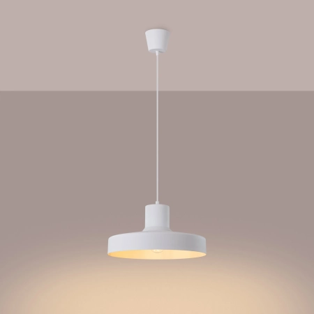Lampa wisząca BILO biała SL.1702 - Sollux