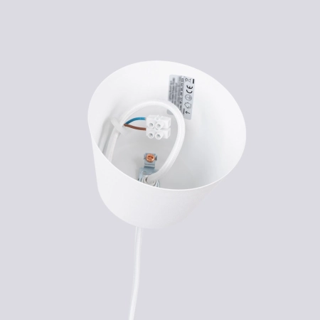 Lampa wisząca BILO biała SL.1702 - Sollux