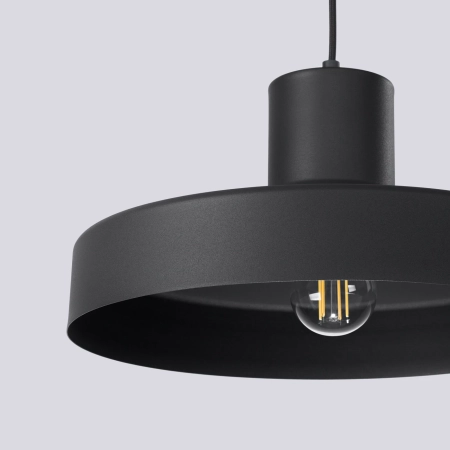 Lampa wisząca BILO czarna SL.1703 - Sollux