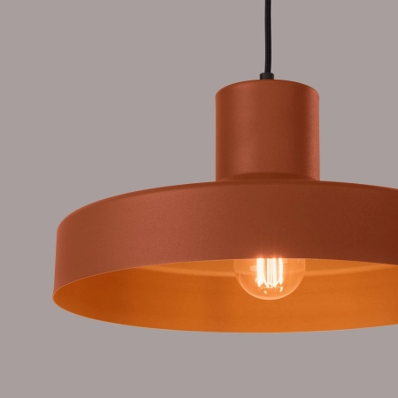 Lampa wisząca BILO ochra czerwona SL.1706 - Sollux