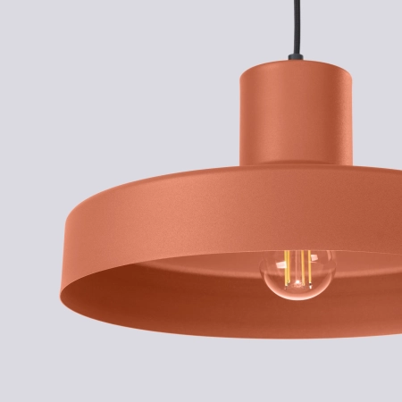 Lampa wisząca BILO ochra czerwona SL.1706 - Sollux