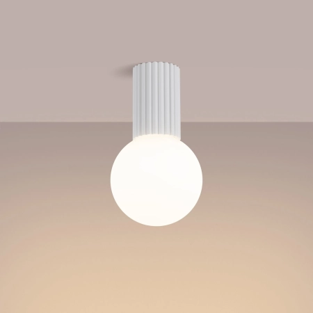 Plafon HALO biały IP44 SL.1708 - Sollux
