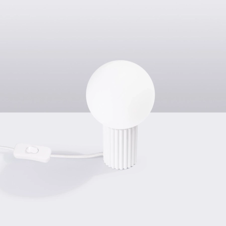 Lampa biurkowa HALO biała SL.1711 - Sollux