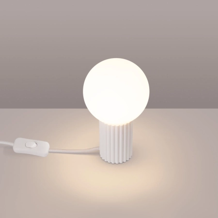 Lampa biurkowa HALO biała SL.1711 - Sollux