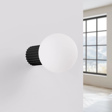 Kinkiet HALO czarny IP44 SL.1712 - Sollux