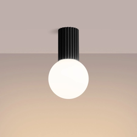 Plafon HALO czarny IP44 SL.1713 - Sollux