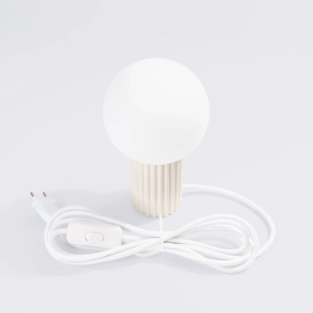 Lampa biurkowa HALO beżowa SL.1721 - Sollux