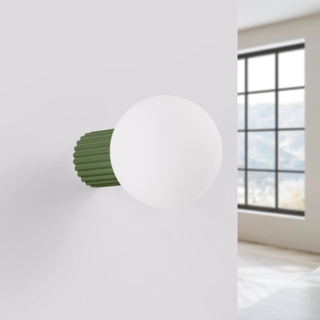 Kinkiet HALO zielony oliwkowy IP44 SL.1722 - Sollux