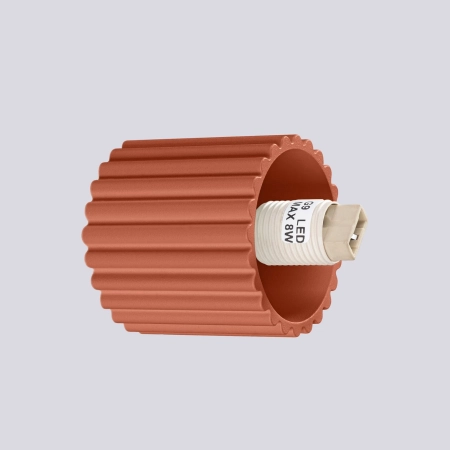 Kinkiet HALO ochra czerwona IP44 SL.1727 - Sollux