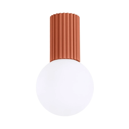 Plafon HALO ochra czerwona IP44 SL.1728 - Sollux