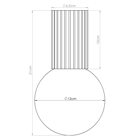 Plafon HALO ochra czerwona IP44 SL.1728 - Sollux