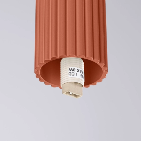 Plafon HALO ochra czerwona IP44 SL.1728 - Sollux
