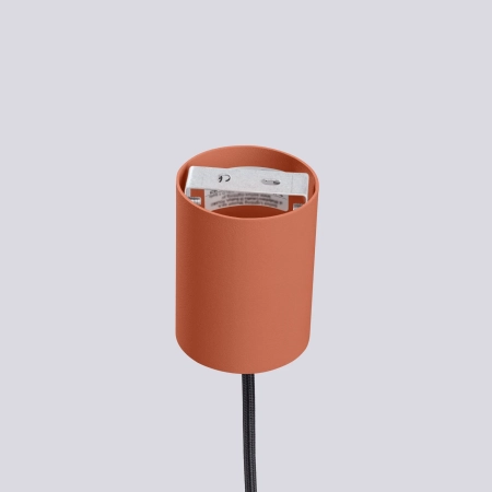 Lampa wisząca HALO 1 ochra czerwona SL.1729 - Sollux