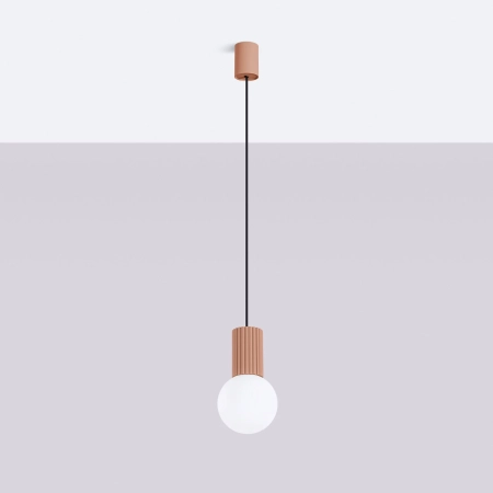 Lampa wisząca HALO 1 mocca SL.1734 - Sollux