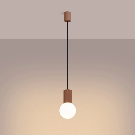 Lampa wisząca HALO 1 mocca SL.1734 - Sollux