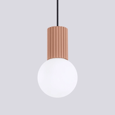 Lampa wisząca HALO 1 mocca SL.1734 - Sollux