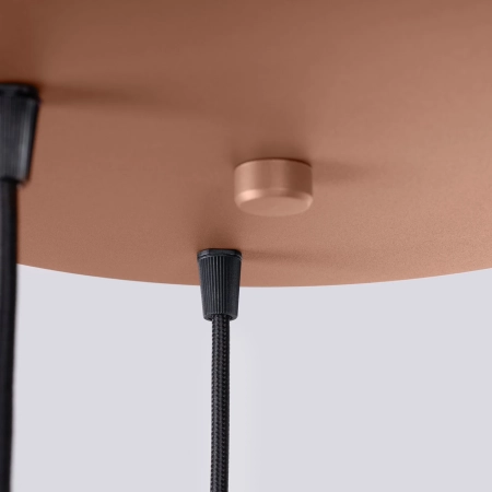Lampa wisząca HALO 3P mocca SL.1735 - Sollux