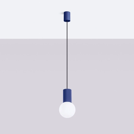 Lampa wisząca HALO 1 ultramaryna SL.1739 - Sollux