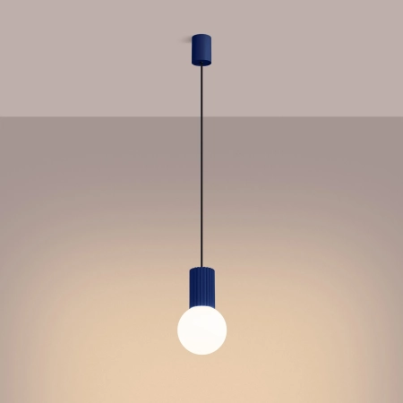 Lampa wisząca HALO 1 ultramaryna SL.1739 - Sollux