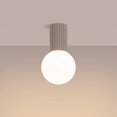 Plafon HALO taupe IP44 SL.1743 - Sollux