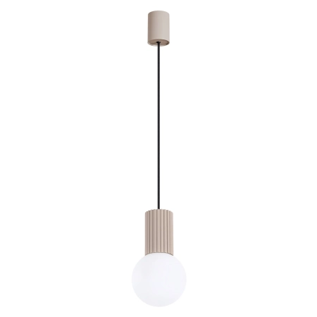 Lampa wisząca HALO 1 taupe SL.1744 - Sollux