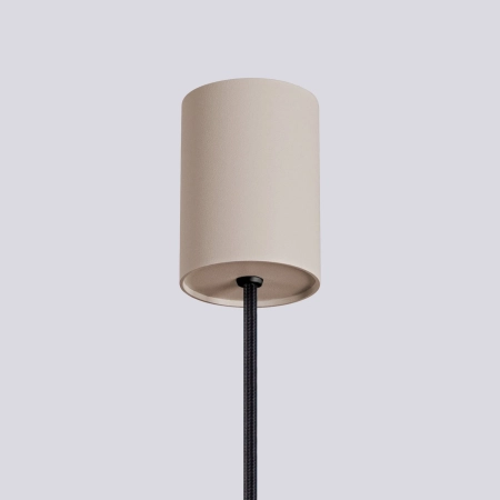 Lampa wisząca HALO 1 taupe SL.1744 - Sollux