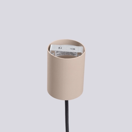 Lampa wisząca HALO 1 taupe SL.1744 - Sollux
