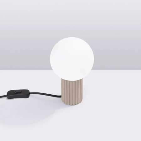 Lampa biurkowa HALO taupe SL.1746 - Sollux
