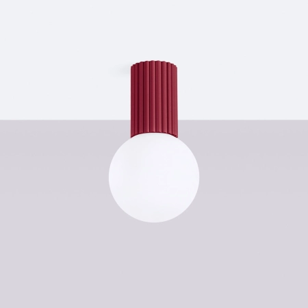 Plafon HALO burgund IP44 SL.1748 - Sollux