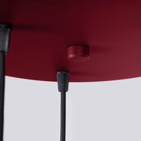 Lampa wisząca HALO 3P burgund SL.1750 - Sollux