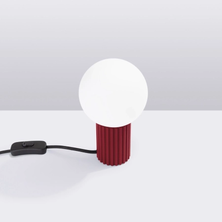Lampa biurkowa HALO burgund SL.1751 - Sollux