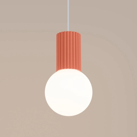 Lampa wisząca HALO 1 brzoskwiniowa SL.1754 - Sollux