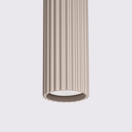 Lampa wisząca KARBON 1 taupe SL.1759 - Sollux