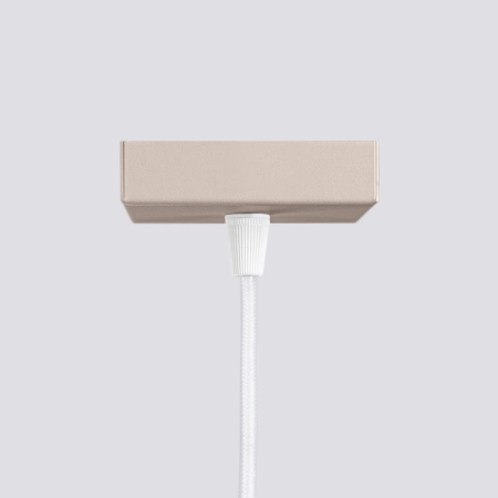 Lampa wisząca KARBON 1 taupe SL.1759 - Sollux