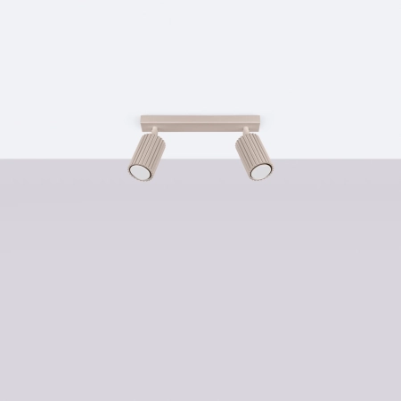 Plafon KARBON 2 taupe SL.1763 - Sollux