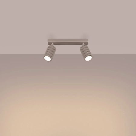 Plafon KARBON 2 taupe SL.1763 - Sollux