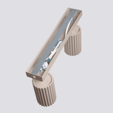 Plafon KARBON 2 taupe SL.1763 - Sollux