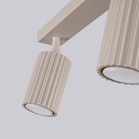 Plafon KARBON 3L taupe SL.1764 - Sollux
